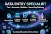 be your professional data entry specialist