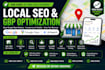optimize gbp and improve google maps ranking locally