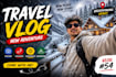 design eye catching youtube vlog thumbnails