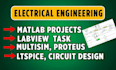 do logisim, multisim and ltspice projects