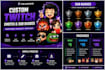 design custom twitch emotes, sub badges and streamer icons