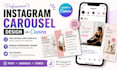 design editable canva instagram posts carousel and story templates