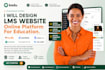 build elearning website,wordpress lms website,lms online course website