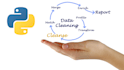 perform python data cleaning, preprocessing, and visualization