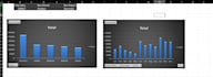 design a professional data dashboard in excel and python