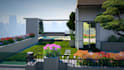 do rooftop terrace landscaping with cad and 3d visualization