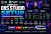 setup or fix obs studio streamlabs vmix for twitch pro streaming and recording