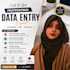 do data entry, copy paste, typing, excel and PDF conversion work