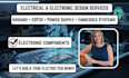design electronics and electrical circuits and pcb