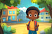 create whimsical children book illustration