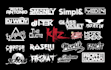 create a modern vibrant music logo design