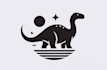 make wonderful and excellent dinosaur logo design