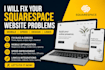 solve squarespace website problems, squarespace mobile, speed, design, and links