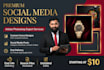 design eye catching social media posts using canva adobe photoshop