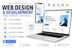 design and develop a modern responsive website UI UX