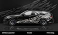 design a professional vehicle wrap or racing livery