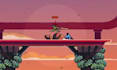 draw pixel art background scene landscape game environment loop animation video