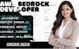 build AWS bedrock hipaa compliant ai backend, rag chatbot, claude ai, langchain