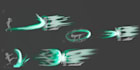 do a standard unity vfx, shader, particle system