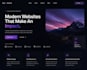 design and develop a modern website