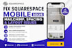 fix squarespace mobile, solve squarespace mailchimp, spacing and layout issues