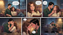 draw creative erotic comic, oc comic, comic book, pinup girl, comic illustration