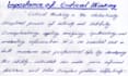 create clean handwritten study notes