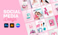 design professional instagram posts for your skincare brand