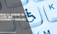 create web accessibility section and wcag compliant by code fix
