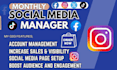 be your monthly social media manager