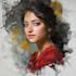 draw a professional portrait painting for you, noai