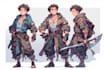 draw custom nft character collection art for you