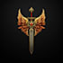 medieval, fantasy, rpg logo
