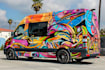 modern car, van wrap design