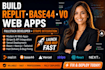 build replit base44, stripe integration v0 vercel web app ui fullstack developer
