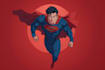 illustrate a superhero pop art portraits