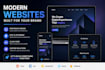 craft a sleek modern web experience