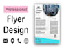 provide invoice design , flyer design and letter head design template