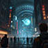 make sci fi illustration and sci fi sci fi illustration art