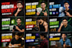 design attractive, high CTR clickbait youtube thumbnails