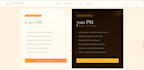 landing page or simple website