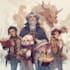 draw dnd party and fantasy for you