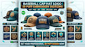 baseball cap hat logo 3d puff embroidery digitizing dst pes jef emb wilcom vp3