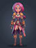 draw 2d game character or 2d game character