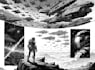 illustrate cinematic manga comic pages