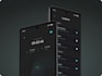 design modern crypto nft and wallet app UI UX