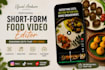 edit cooking video, recipe, food video editing
