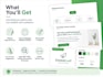 create your website content and simple starter logo