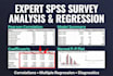 do survey data analysis and questionnaire design
