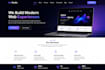 a modern responsive website using HTML CSS javascript